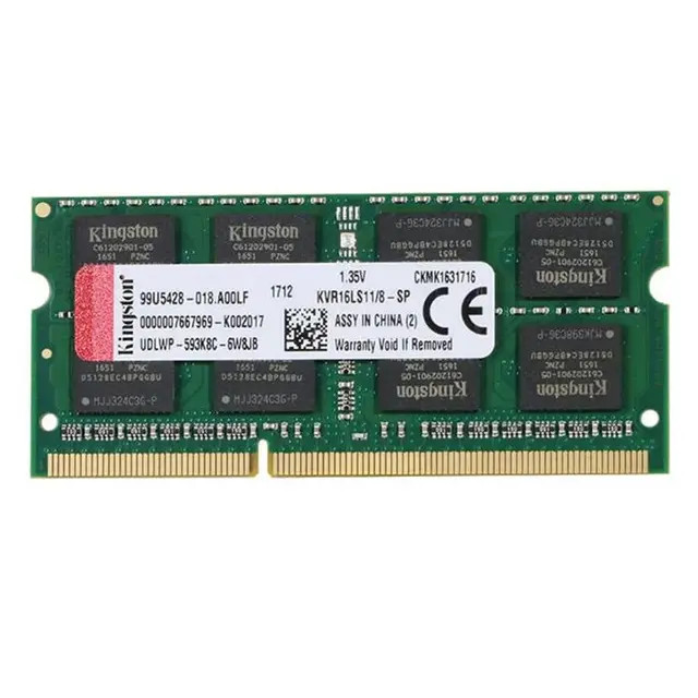 رم لپ تاپ کینگستون مدلDDR4 2400S MHz CL17 ظرفیت 8 گیگابایت استوک